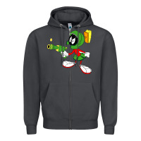 Smoke marvin the martian Zipper Hoodie - linhVisuals