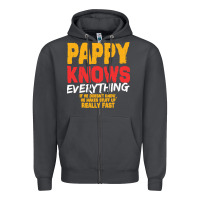 Smoke pappy knows everything Zipper Hoodie - linhVisuals