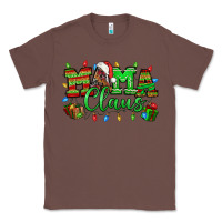 Chestnut Mama claus christmas lights and gifts mother's day Classic Tee - HowdyJamesFarm