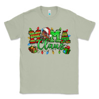 Matcha Mama claus christmas lights and gifts mother's day Classic Tee - HowdyJamesFarm