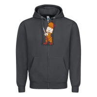 Smoke elmer fudd Zipper Hoodie - linhVisuals