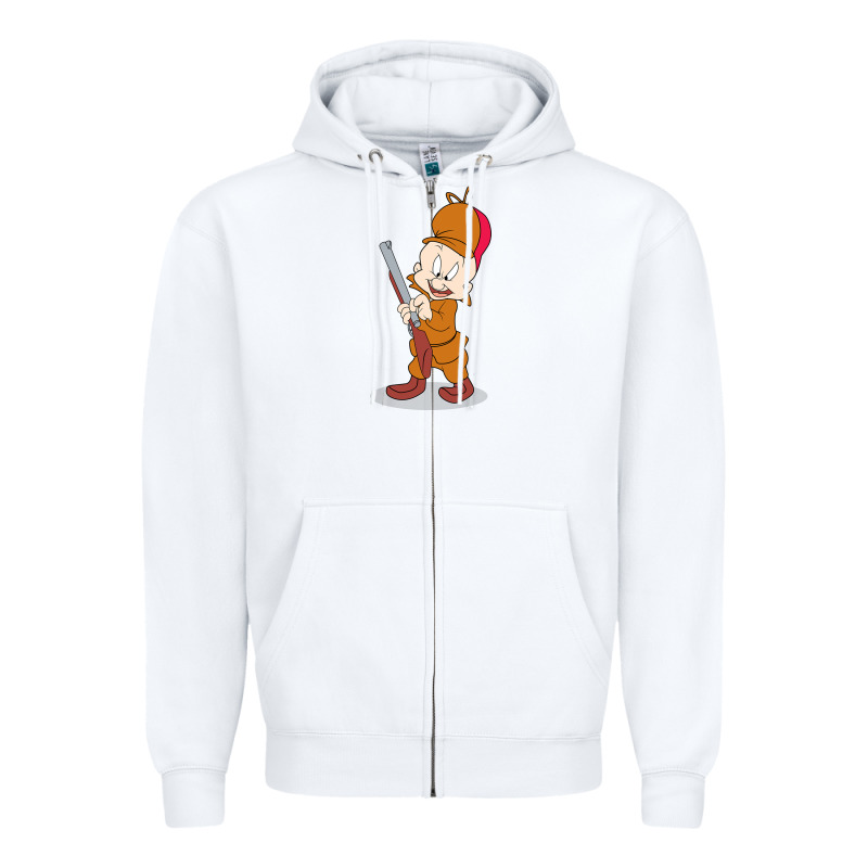 Elmer Fudd Zipper Hoodie by linhVisuals | Teevron