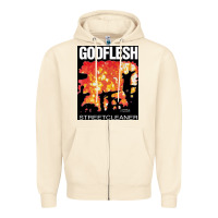 Sandshell GODFLESH Streetcleaner Zipper Hoodie - linhVisuals