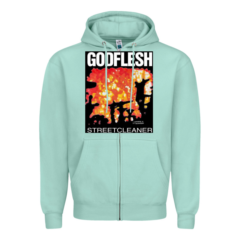 Godflesh Streetcleaner Zipper Hoodie by linhVisuals | Teevron