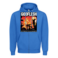 True Royal GODFLESH Streetcleaner Zipper Hoodie - linhVisuals