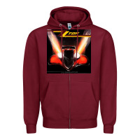 Burgundy Zz Töp Legend Zipper Hoodie - linhVisuals