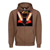Chestnut Zz Töp Legend Zipper Hoodie - linhVisuals