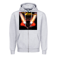 Heather Grey Zz Töp Legend Zipper Hoodie - linhVisuals