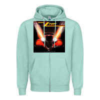 Seafoam Zz Töp Legend Zipper Hoodie - linhVisuals
