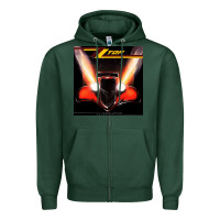 Sports Green Zz Töp Legend Zipper Hoodie - linhVisuals