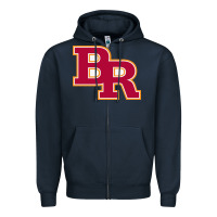 Navy brother rice high school 3 Zipper Hoodie - linhVisuals