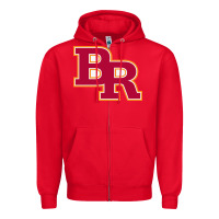 Red brother rice high school 3 Zipper Hoodie - linhVisuals