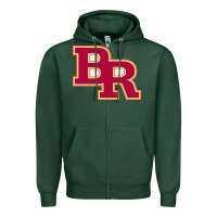 Sports Green brother rice high school 3 Zipper Hoodie - linhVisuals