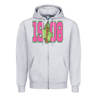 Heather Grey aka 1908 Zipper Hoodie - linhVisuals