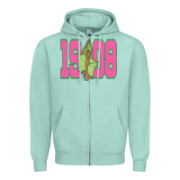 Seafoam aka 1908 Zipper Hoodie - linhVisuals