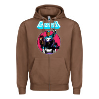 Chestnut superhero punish her Zipper Hoodie - linhVisuals