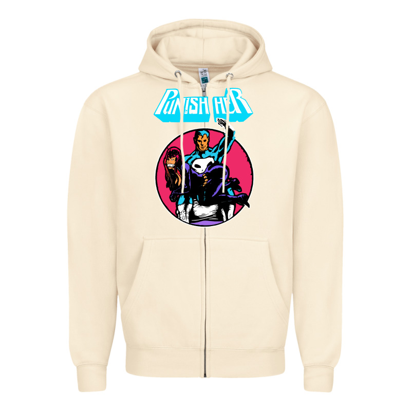 Superhero Punish Her Zipper Hoodie by linhVisuals | Teevron