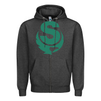 Charcoal Heather minnesota state college southeast Zipper Hoodie - linhVisuals