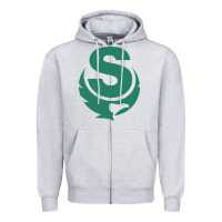 Heather Grey minnesota state college southeast Zipper Hoodie - linhVisuals