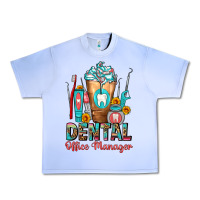 Grape Ice dental office manager cold drink frappe Urban Heavy Tee - FaDigitalArtStudio