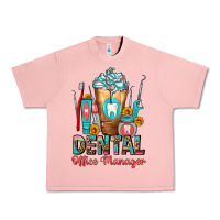 Salmon dental office manager cold drink frappe Urban Heavy Tee - FaDigitalArtStudio