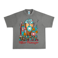 Tornado dental office manager cold drink frappe Urban Heavy Tee - FaDigitalArtStudio