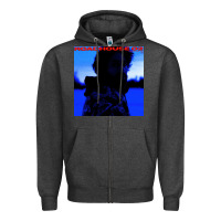 Charcoal Heather allan rayman roadhouse Zipper Hoodie - linhVisuals