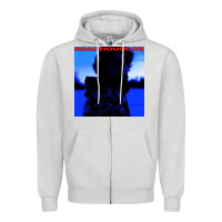 Dove Grey allan rayman roadhouse Zipper Hoodie - linhVisuals