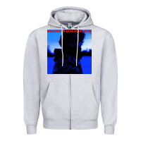 Heather Grey allan rayman roadhouse Zipper Hoodie - linhVisuals