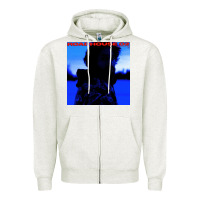 Oatmeal Heather allan rayman roadhouse Zipper Hoodie - linhVisuals