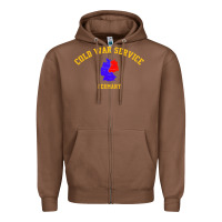 Chestnut cold war service germany cold war Zipper Hoodie - linhVisuals