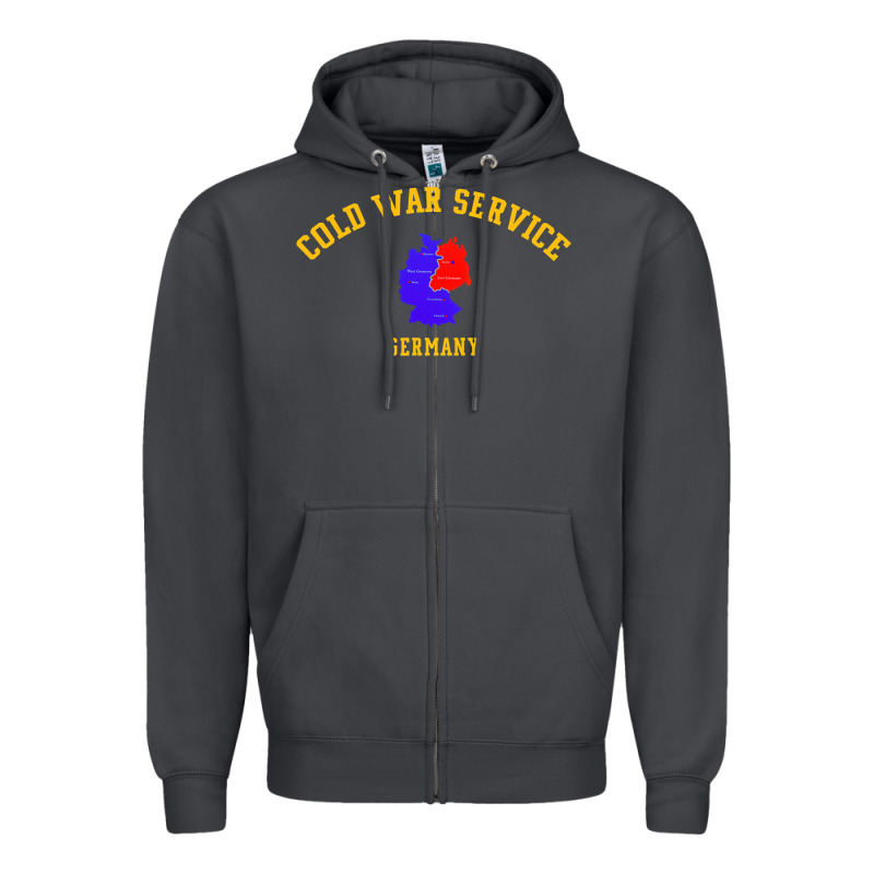 Cold War Service Germany Cold War Zipper Hoodie by linhVisuals | Teevron