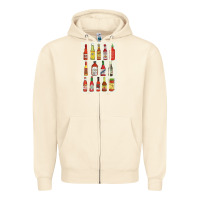 Sandshell hot sauce Zipper Hoodie - linhVisuals