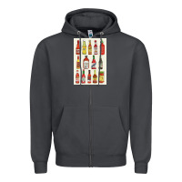 Smoke hot sauce Zipper Hoodie - linhVisuals