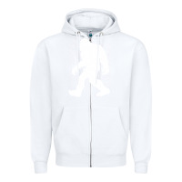 White bigfoot t  shirt bigfoot   i believe bigfoot t  shirt Zipper Hoodie - linhVisuals