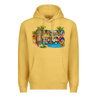 Antique Gold puerto rico Premium Hoodie - Artiststas