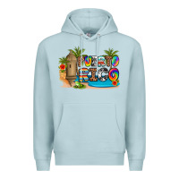 Blue Mist puerto rico Premium Hoodie - Artiststas