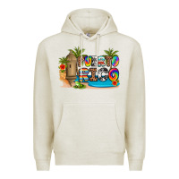 Oatmeal Heather puerto rico Premium Hoodie - Artiststas