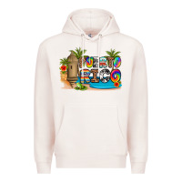 Pale Pink puerto rico Premium Hoodie - Artiststas