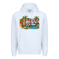 White puerto rico Premium Hoodie - Artiststas