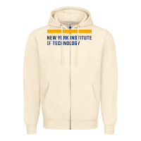 Sandshell New York Institute of Technology Zipper Hoodie - linhVisuals