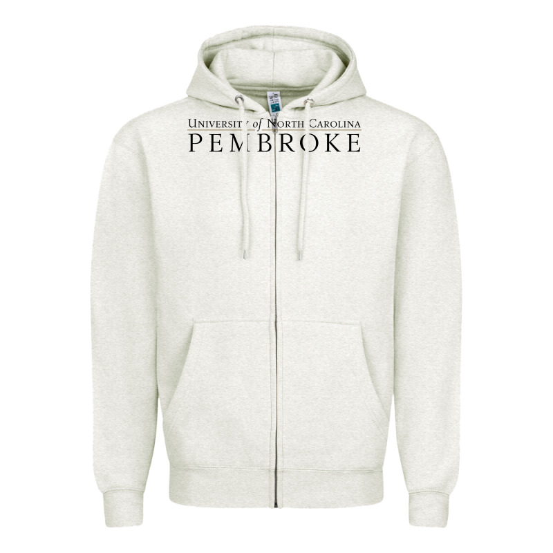University Of North Carolin Pembroke Zipper Hoodie by linhVisuals | Teevron