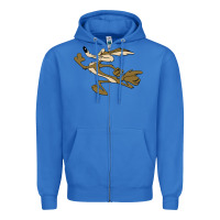 True Royal cayote Zipper Hoodie - linhVisuals