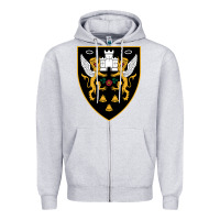 Heather Grey the-northampton-saints-pen Zipper Hoodie - linhVisuals