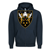 Navy the-northampton-saints-pen Zipper Hoodie - linhVisuals