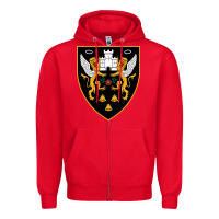 Red the-northampton-saints-pen Zipper Hoodie - linhVisuals