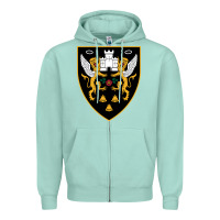 Seafoam the-northampton-saints-pen Zipper Hoodie - linhVisuals