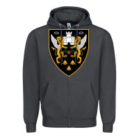 Smoke the-northampton-saints-pen Zipper Hoodie - linhVisuals