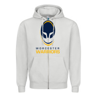 Dove Grey the-worcester-warriors-pen Zipper Hoodie - linhVisuals