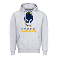 Heather Grey the-worcester-warriors-pen Zipper Hoodie - linhVisuals